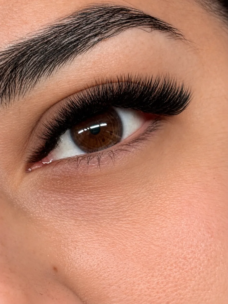 Russian volume lashes by PaoLash in Dublin 2: a full lash line with a soft, dimensional finish. We shape the density around your eyes.
